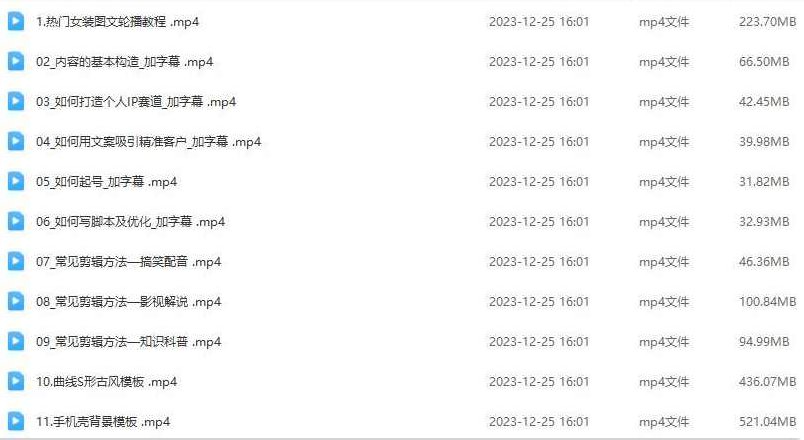 全领域短视频爆款课，全网两千万粉丝大V教你做短视频爆款内容,课程,视频,教程,第2张