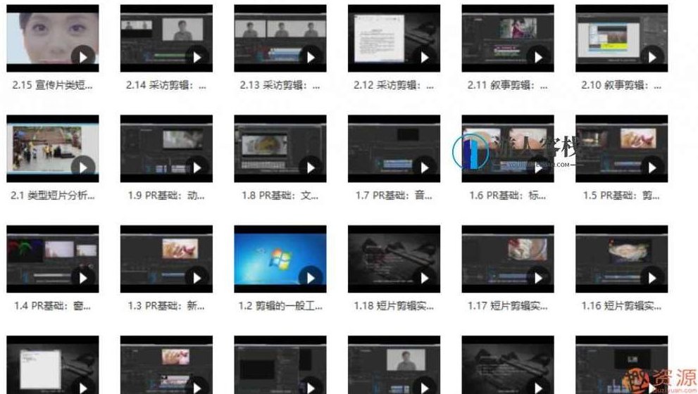 馒头先生的PR视频短片剪辑与创作全流程,课程,视频,素材,第3张