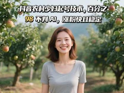 抖音农村少妇起号技术,百分之98不判AI,涨粉快且稳定【揭秘】,抖音,揭秘,起号技术,第1张 抖音农村少妇起号技术,百分之98不判AI,涨粉快且稳定【揭秘】,抖音,揭秘,起号技术,第1张