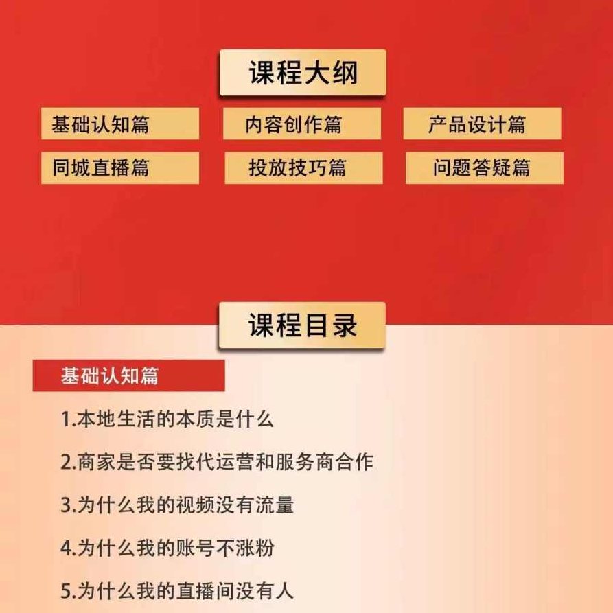 钱顶顶2024同城实体老板引流获客实战课,同城短视频·同城直播·实体店投放·问题答疑,课程,视频,抖音,第2张 钱顶顶2024同城实体老板引流获客实战课,同城短视频·同城直播·实体店投放·问题答疑,课程,视频,抖音,第2张
