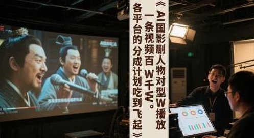 AI三国影视剧人物对口型唱歌玩法,一条视频百W千W播放,各平台的分成计划吃到飞起【揭秘】,课程,视频,揭秘,第1张 AI三国影视剧人物对口型唱歌玩法,一条视频百W千W播放,各平台的分成计划吃到飞起【揭秘】,课程,视频,揭秘,第1张