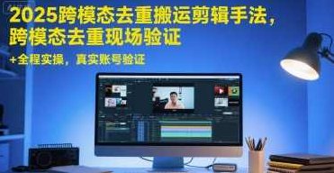2025跨模态去重搬运剪辑手法，跨模态去重现场验证 +全程实操，真实账号验证,介绍,第1张