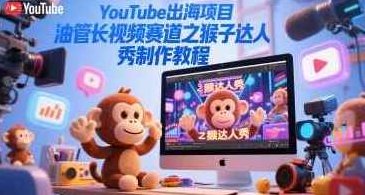 YouTube出海项目，油管长视频赛道之猴子达人秀制作教程,视频,教程,制作,第1张