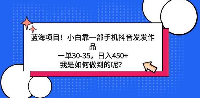 2025蓝海项目30条作品 变现1w+ 有手就能操作适合小白做，2025蓝海项目，小白变富，操作简单，轻松实现1w+变现,介绍,蓝海项目,第1张