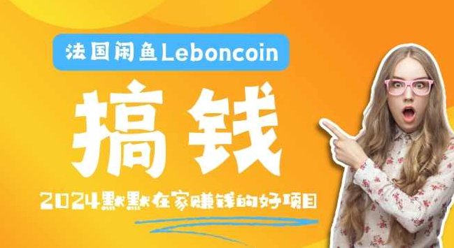 法国闲鱼Leboncoin跨境电商教程：环境邮箱电话解决产品上传及流量，悄悄赚钱【揭秘】,课程,教程,揭秘,第1张