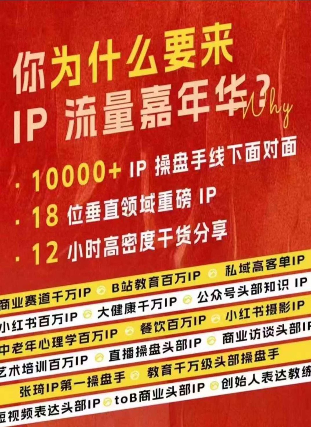 群响IP流量嘉年华10-27,现场视频+IP江湖2024典藏版PPT,课程,视频,介绍,第1张 群响IP流量嘉年华10-27,现场视频+IP江湖2024典藏版PPT,课程,视频,介绍,第1张