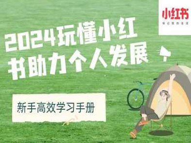 2024玩懂小红书助力个人发展(新手高效学习手册),课程,思维,策略,第1张