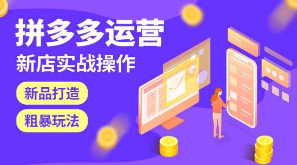 美客电商拼多多新手开店运营教程（共13课）,教程,讲座,制作,第1张