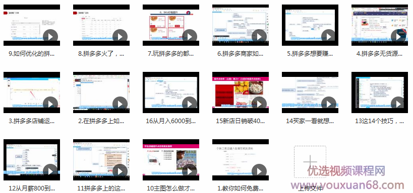 拼多多爆款实战攻略：中小卖家也能做出爆款，日销10000单月入10w+,课程,基础,第3张