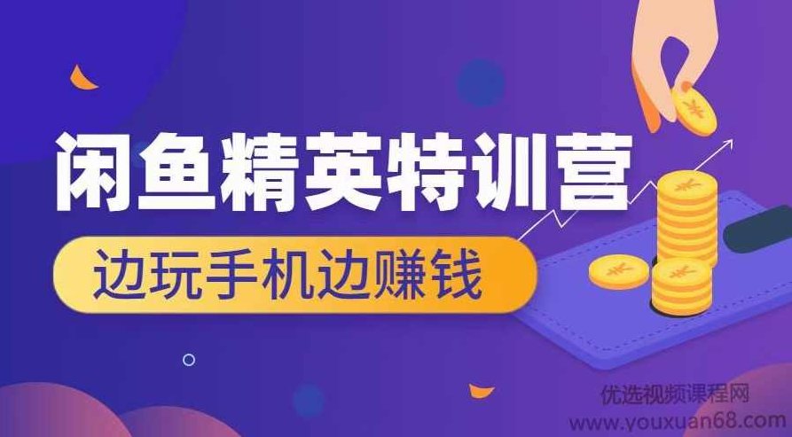 翼牛学堂 闲鱼精英特训营进阶班,课程,视频,第1张