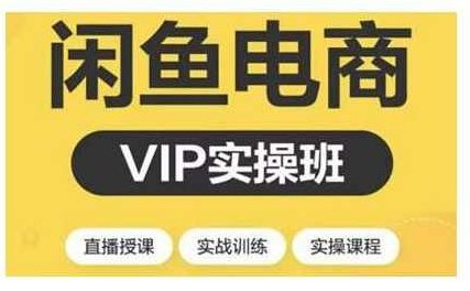 2021闲鱼副业月入过万进阶课程，掌握闲鱼电商所需的各项技能【视频课程】,课程,视频,掌握,第1张