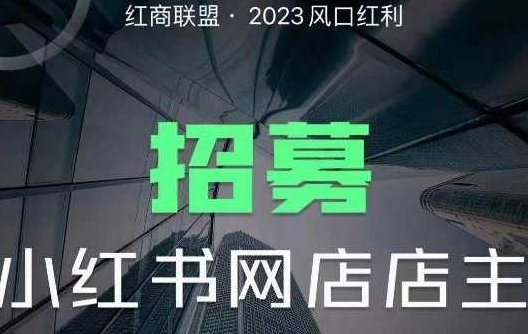 红商联盟·小红书无货源电商1.0,0粉丝无需囤货,小白也可以轻松上手的无货源项目,课程,视频,第1张 红商联盟·小红书无货源电商1.0,0粉丝无需囤货,小白也可以轻松上手的无货源项目,课程,视频,第1张