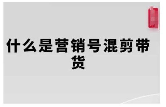 营销号混剪带货,从内容创作到流量变现的全流程,教你用营销号形式做混剪带货,课程,设计,介绍,第1张 营销号混剪带货,从内容创作到流量变现的全流程,教你用营销号形式做混剪带货,课程,设计,介绍,第1张