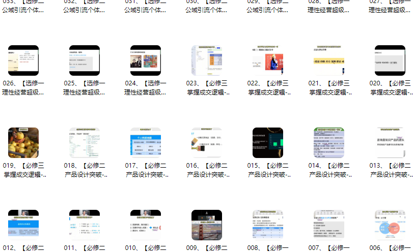 古典超级个体ip营第六期，未来是超级个体的时代 ?帮助个体打造小而美的商业模式,课程,视频,第2张