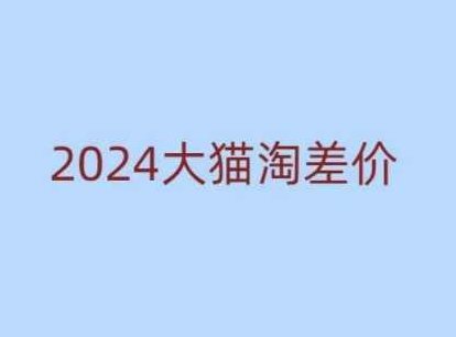 2024版大猫淘差价课程，新手也能学的无货源电商课程,课程,视频,基础,第1张