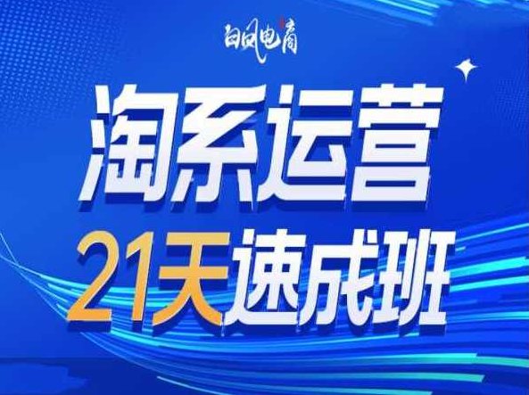 淘系运营21天速成班35期，年前最后一波和2025方向,课程,策略,第1张