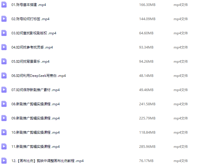 凉老师·影视短剧号运营与剪辑实战全攻略，手机剪辑影视创作，新剧推广实操课,课程,视频,教程,第2张