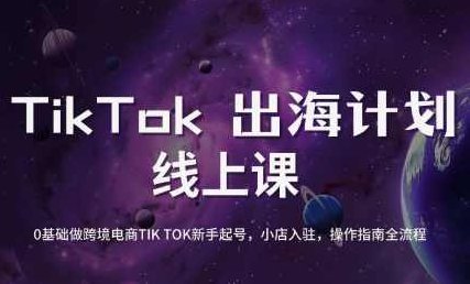 老吴TikTok跨境电商新手起号与运营全攻略，0基础做跨境电商TIKTOK新手起号，小店入驻，操作指南全流程,课程,视频,教程,第1张
