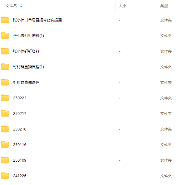 张小伟视频号带货实操课【25年3月最新】无人直播、书单号卖货、个人IP口播等，钉钉直播课+资料素材,课程,视频,抖音,第2张