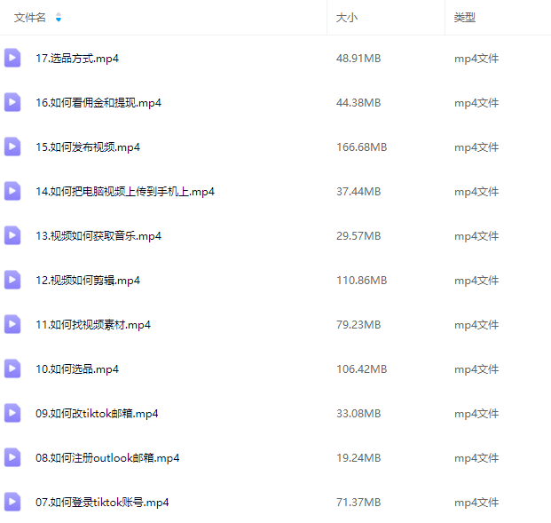 张瑞老师·东南亚TikTok短视频带货，TK跨境电商短视频培训教学,课程,视频,基础,第2张