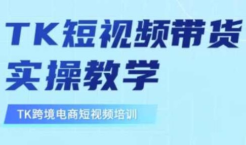 张瑞老师·东南亚TikTok短视频带货，TK跨境电商短视频培训教学,课程,视频,基础,第1张