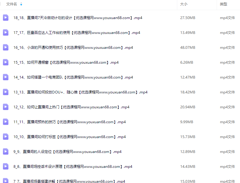 抖音新主播实操课，直播间流量运营线上实操课(18节),课程,抖音,设计,第2张