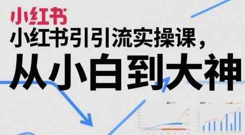 小红书引流实操课，从小白到大神,课程,基础,资料,第1张