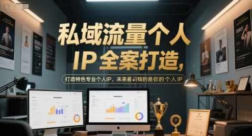 私域流量个人IP全案打造，打造特色专业个人IP，未来最值钱的是你的个人IP,课程,设计,掌握,第1张