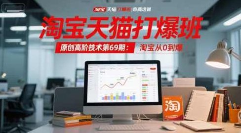 叮当会淘宝天猫打爆班原创高阶技术第69期：淘宝从0到爆,课程,销售,矩阵操作,第1张