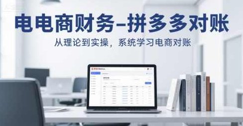 电商财务-拼多多对账，从理论到实操，系统学习电商对账，电商财务实战，拼多多对账全流程优化,课程,实战,理论,第1张