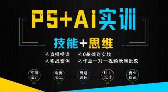 米你PS+Ai软件零基础到实训班级第15期,零基础,6节课,第1张