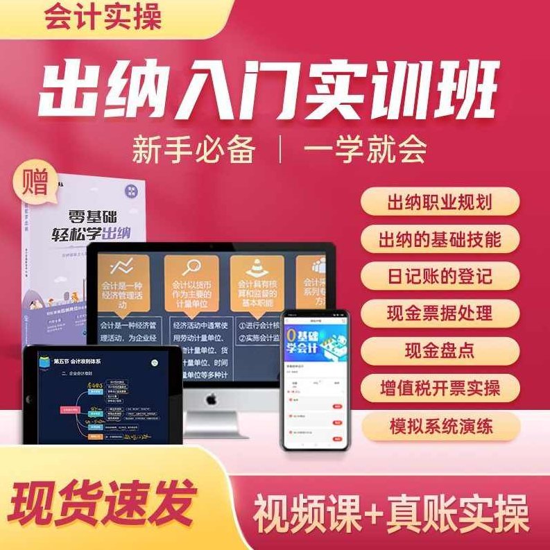 电商财务零基础入门，基础认知+基础实操+进阶突破，轻松掌握，电商财务入门进阶宝典,课程,第1张