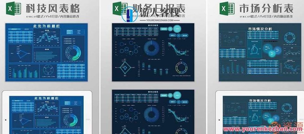 41个数据可视化现代感大数据技术Excel模板_518智库，518智库，41个现代感十足的Excel大数据技术模板，助力数据可视化分析,518智库,第1张