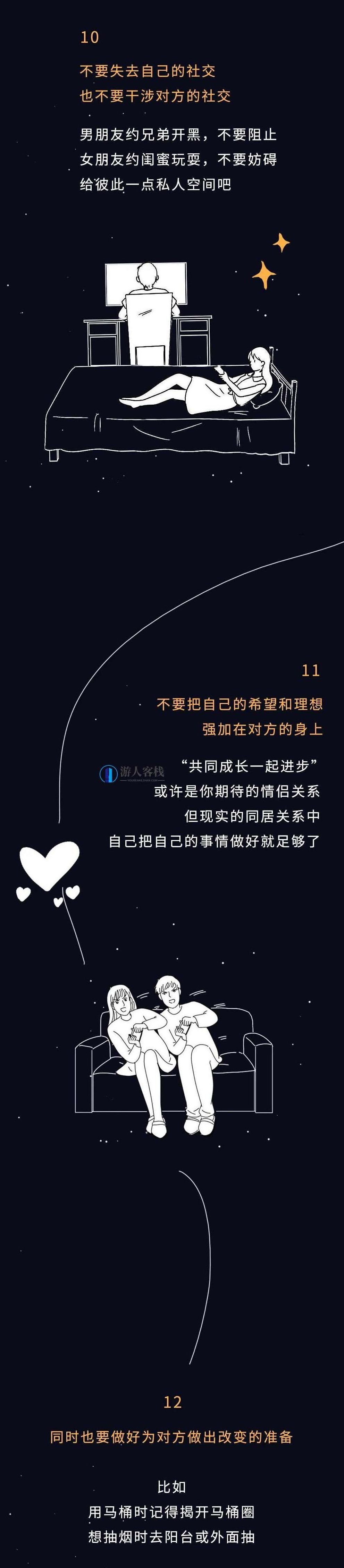 情侣同居的正确姿势，情侣同居的甜蜜秘诀，情侣同居甜蜜秘诀，正确姿势与和谐共处之道,秘诀,客栈掌柜,第6张