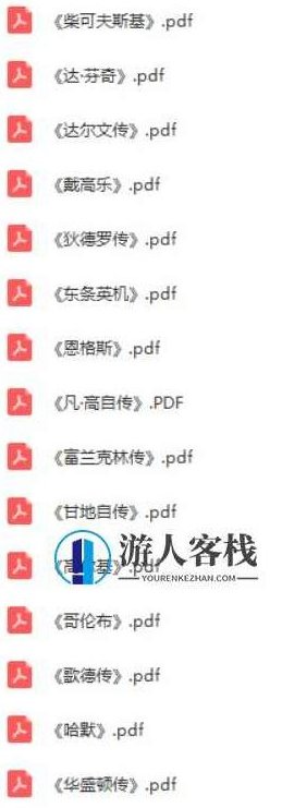 外国名人传记文学大合集_教程分享，外国名人传记文学大合集，深度解析与教程分享,教程,合集,教程分享,第3张