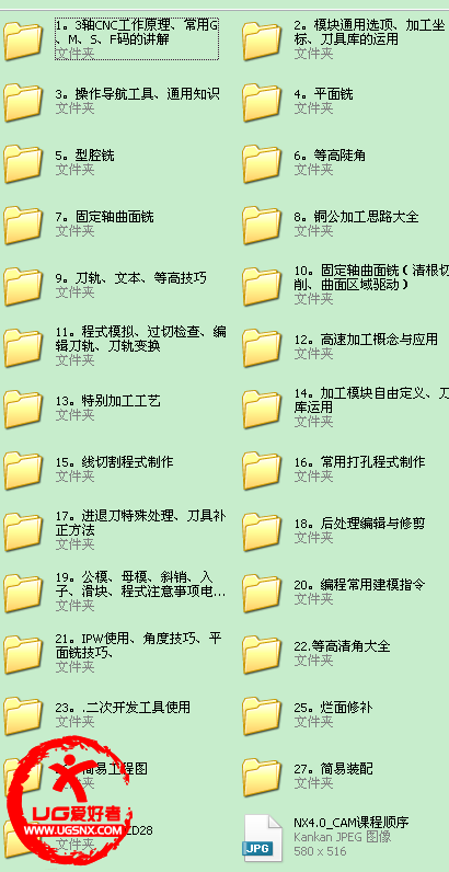 杨师傅《NX4.0编程全套教程》28CD，杨师傅NX4.0编程深度解析与实战应用全套教程28CD