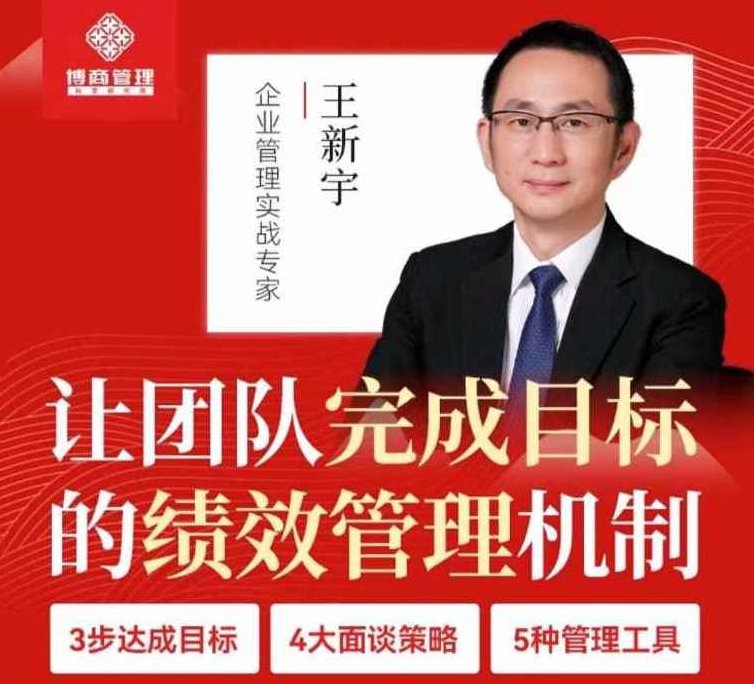 王新宇让团队完成目标的绩效管理机制，王新宇团队高效达成目标的创新绩效管理机制
