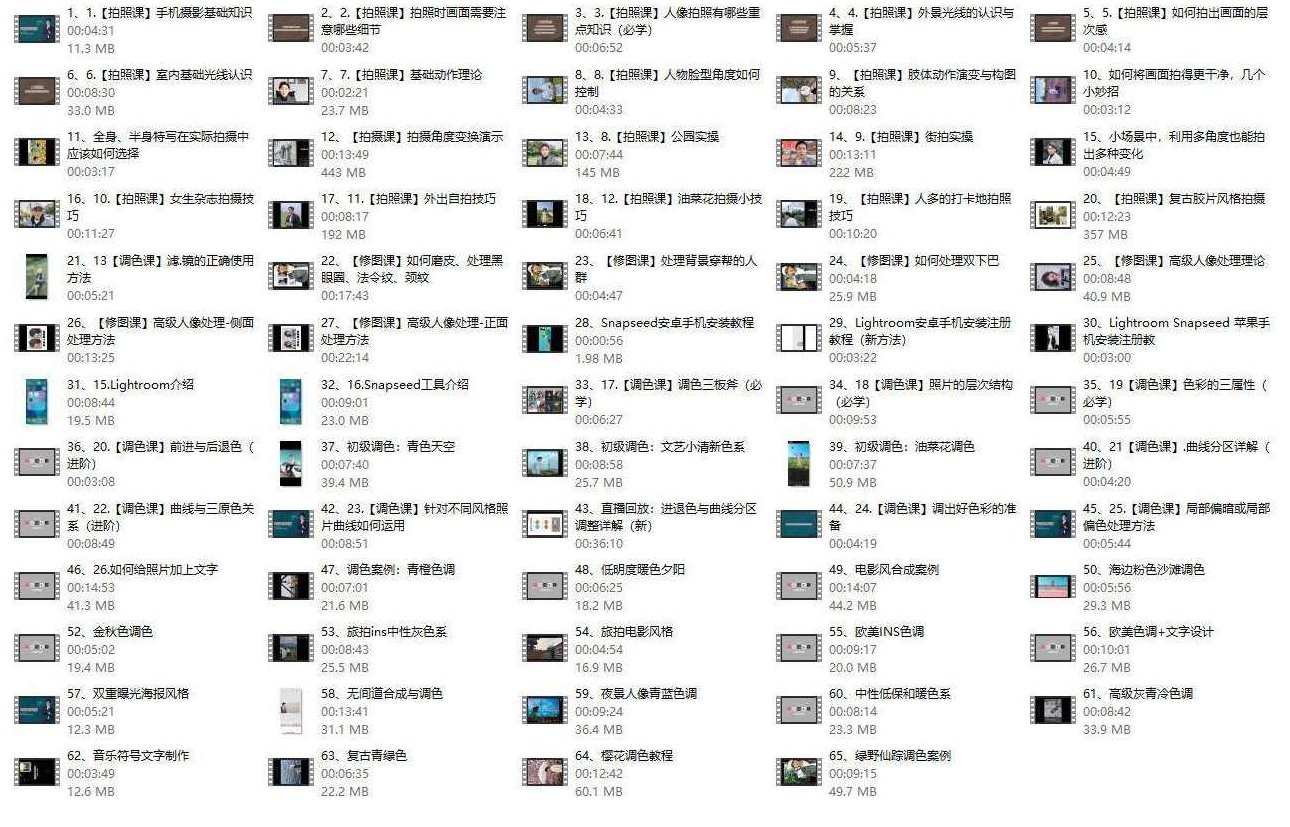 蔡仲杨《手机拍照调色系统课》从小白到精通，蔡仲杨手机拍照调色系统课，小白到精通的色彩艺术之旅