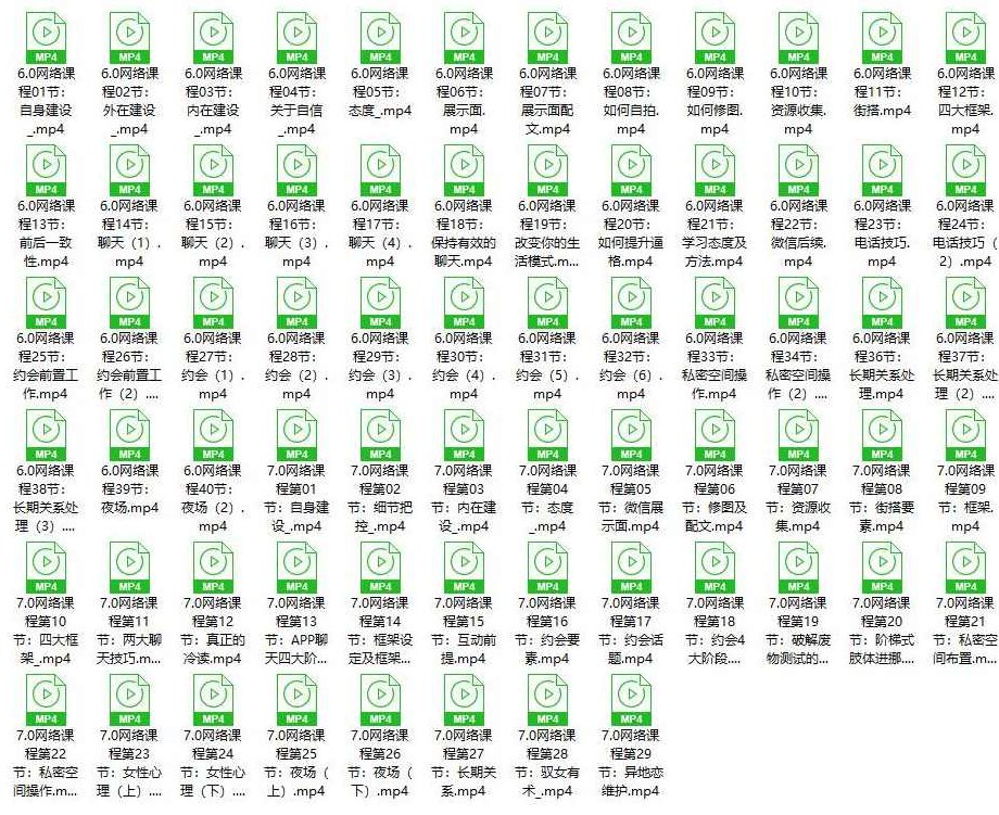 二月团队《魅力塑造6.0+7.0》完整版13.5G，二月团队魅力塑造6.0+7.0完整版，13.5G，全新升级体验,课程,基础,教学,第1张
