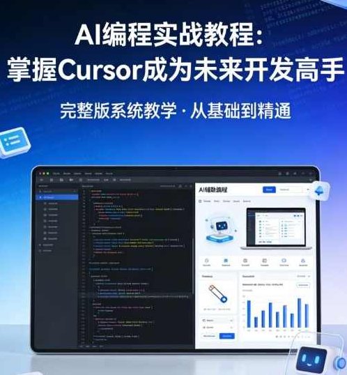 AI编程实战教程：掌握Cursor成为未来开发高手完整版,课程,视频,教程,第1张
