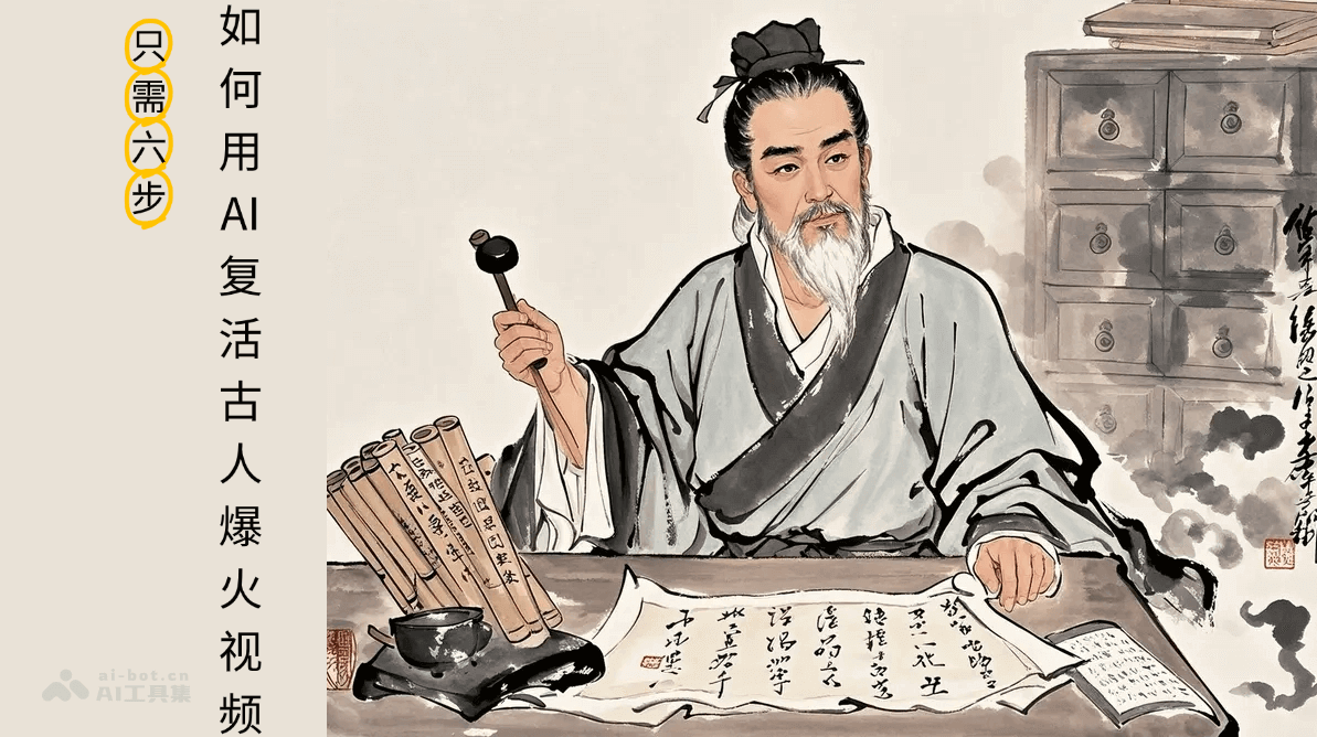 视频号老项目新玩法，AI让古画人物动起来，懒人玩法，附详细教程,视频,教程,介绍,第1张