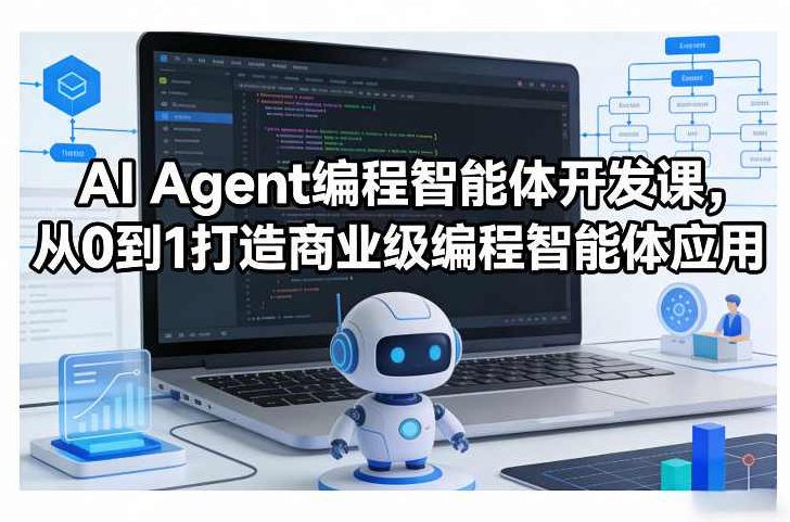 AI Agent编程智能体开发课，从0到1打造商业级编程智能体应用,课程,设计,掌握,第1张