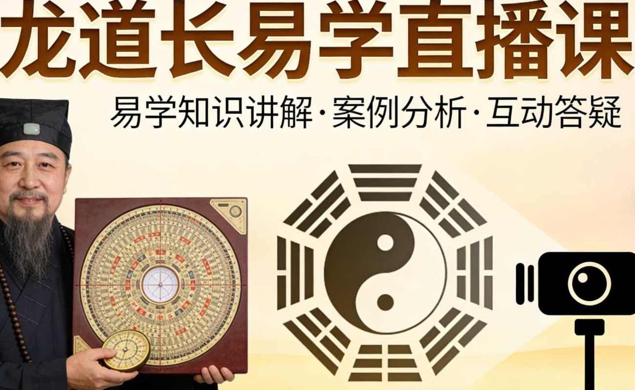 九龙道长易学直播课 易经风水