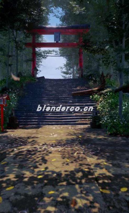 麓烟Blender古风场景系统课