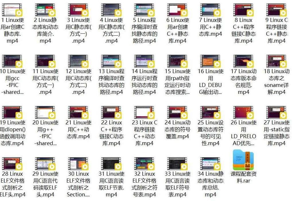 Linux CC++静态库、动态库高级编程