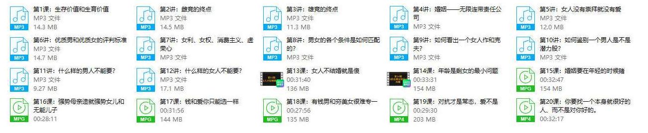 两性博弈大师课，雌雄的终点